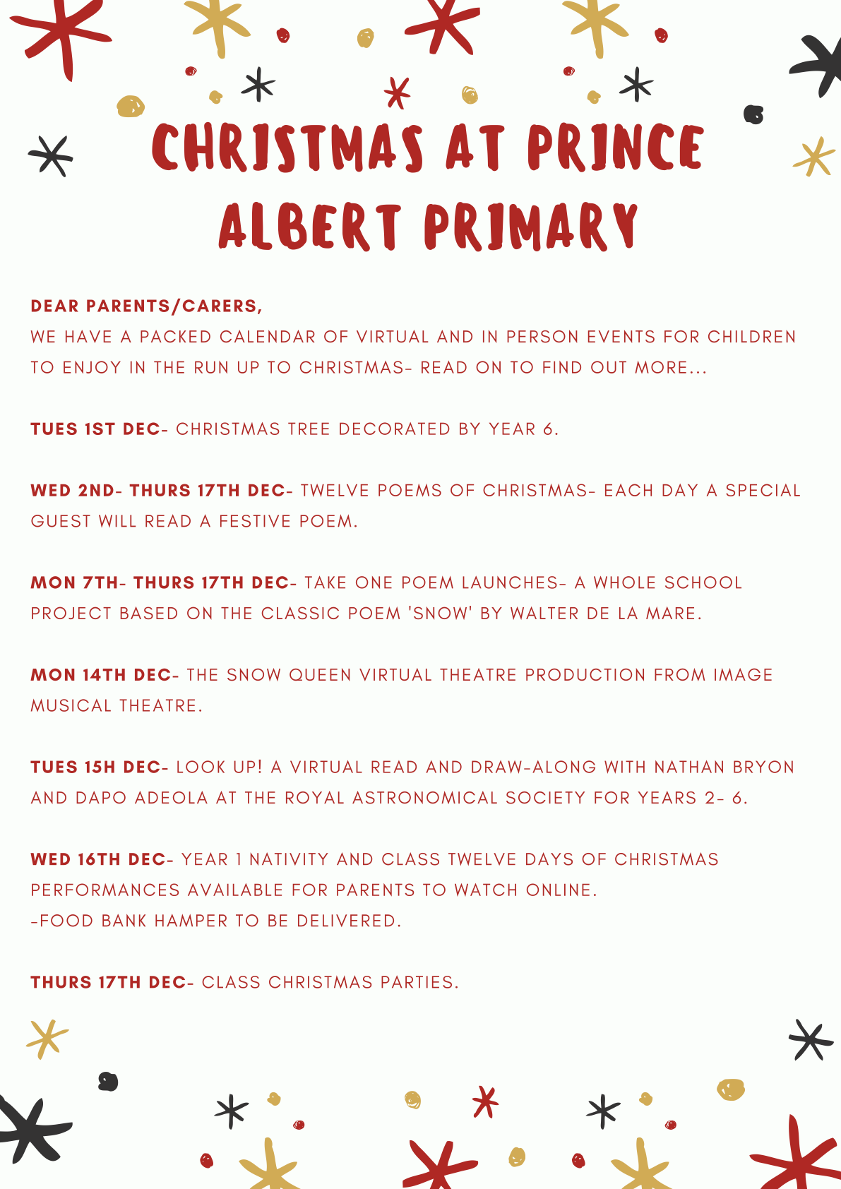 Christmas at Prince Albert Primary