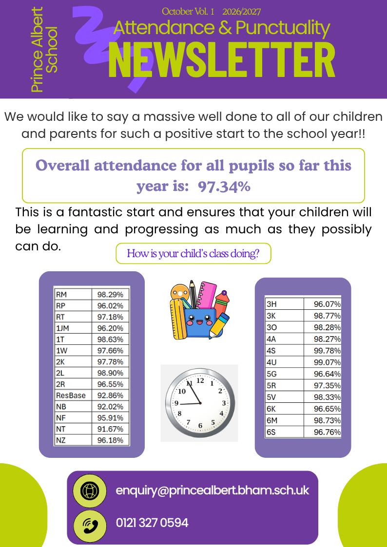 Attendance news Sept 2026