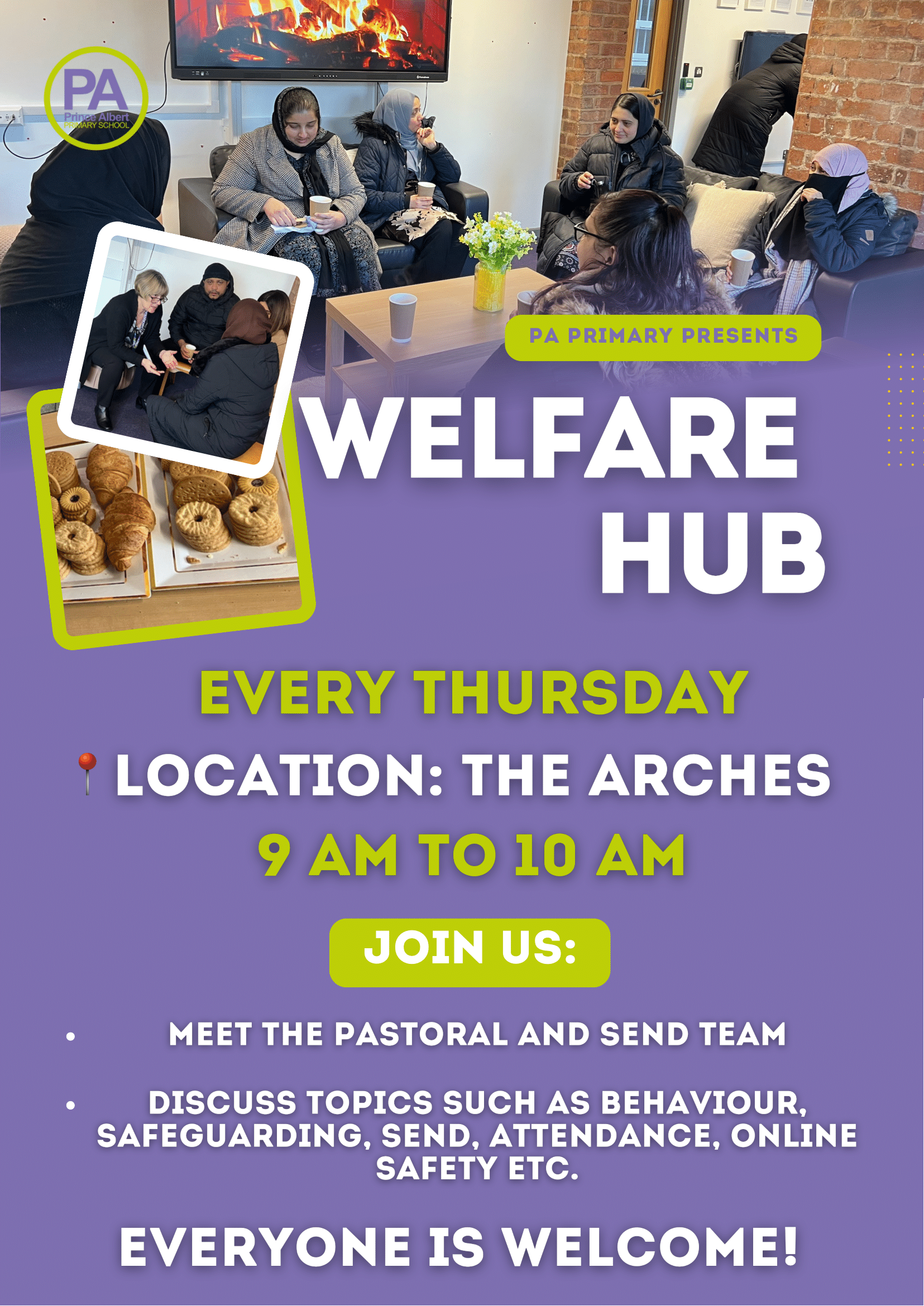 PA Primary Welfare Hub Main poster 